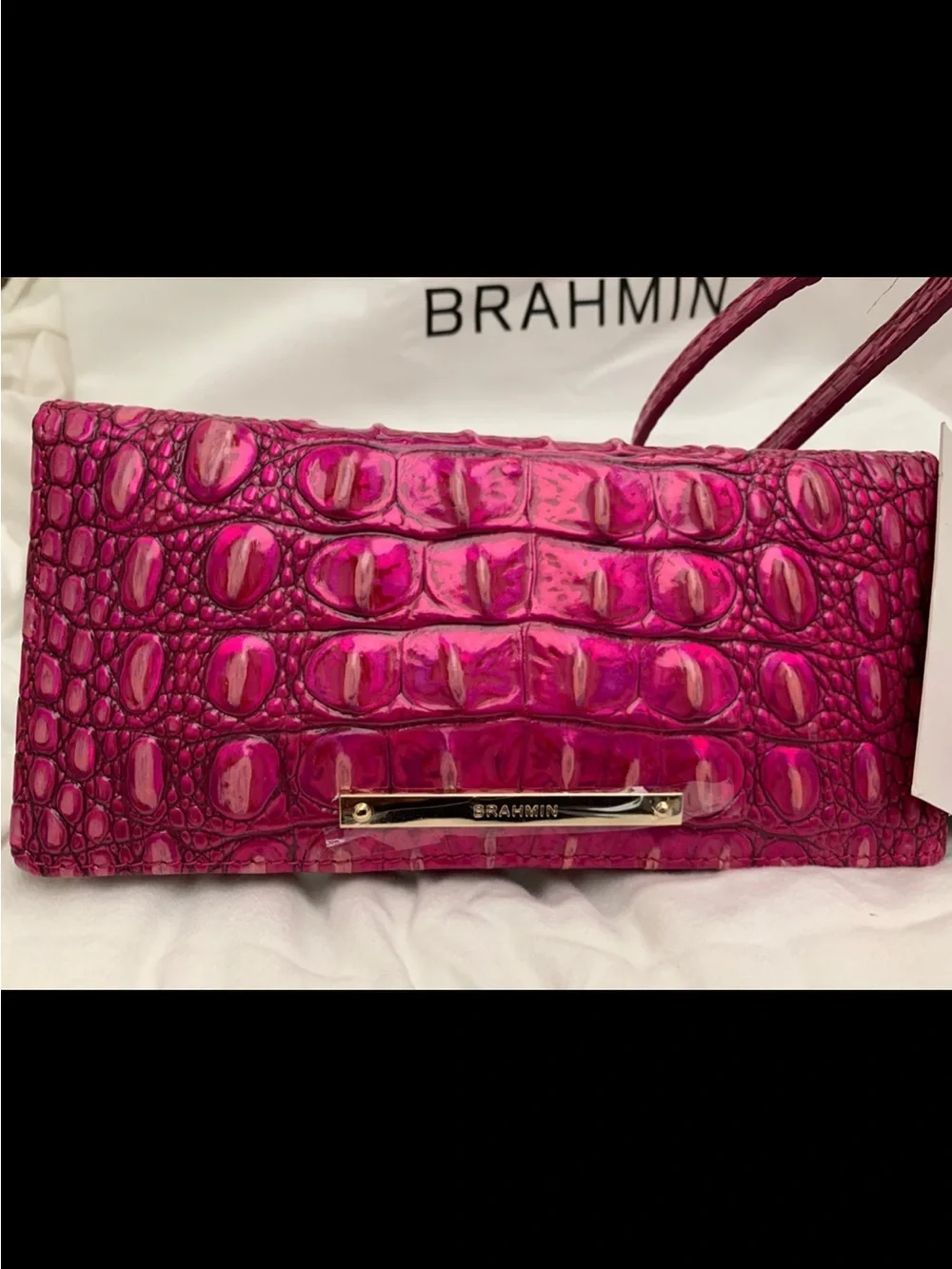 NWT Brahmin Potion (Hot Pink) Lorelei and Matching Potion Ady Wallet